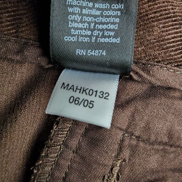 The Limited Drew Fit Women Pants Size 10 Corduroy Bootcut Pockets Brown Mid Rise - Picture 8 of 8